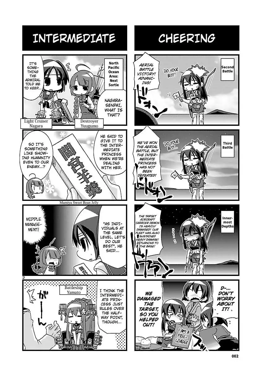 Kantai Collection - Kankore - 4-koma Comic - Fubuki, Ganbarimasu! Chapter 56 2